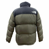 ザ・ノースフェイス Nuptse Jacket ロゴ刺繍 フード入り ポケッタブル仕様 ダブルジップアップ ダウンジャケット ブラック M メンズ