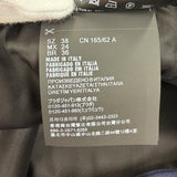 プラダ ロゴボタン付 ミニスカート ネイビー 38 レディース