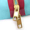 グッチ バックZIP クロップド丈 ベスト ブルー系 36 レディース