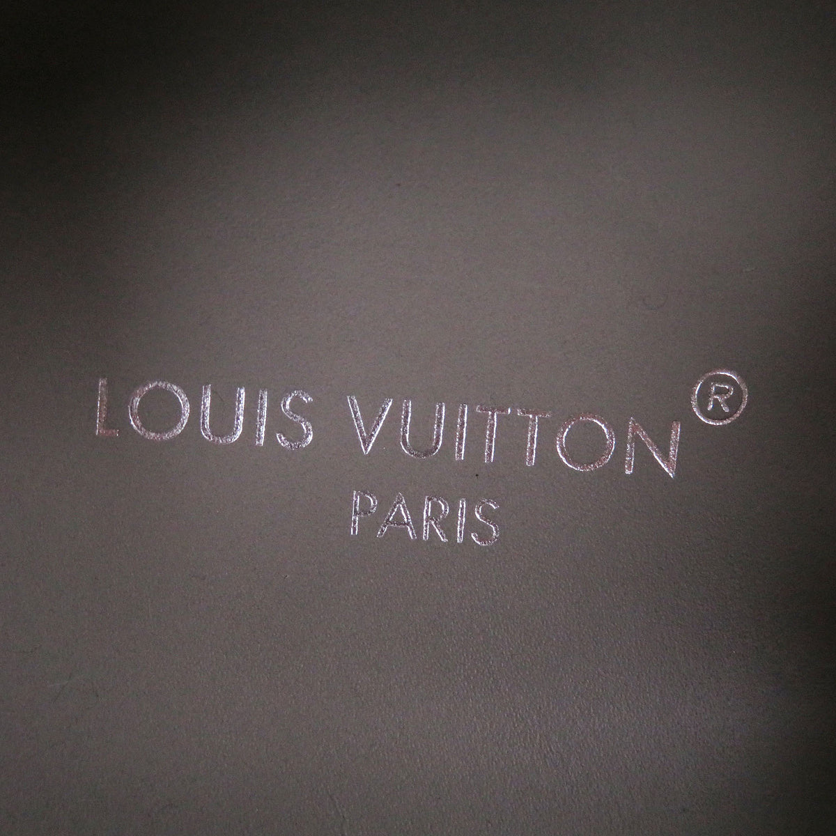 ルイヴィトン LV パシフィックライン LVロゴ金具 スリッポン スニーカー カーキ系 7.5 メンズ