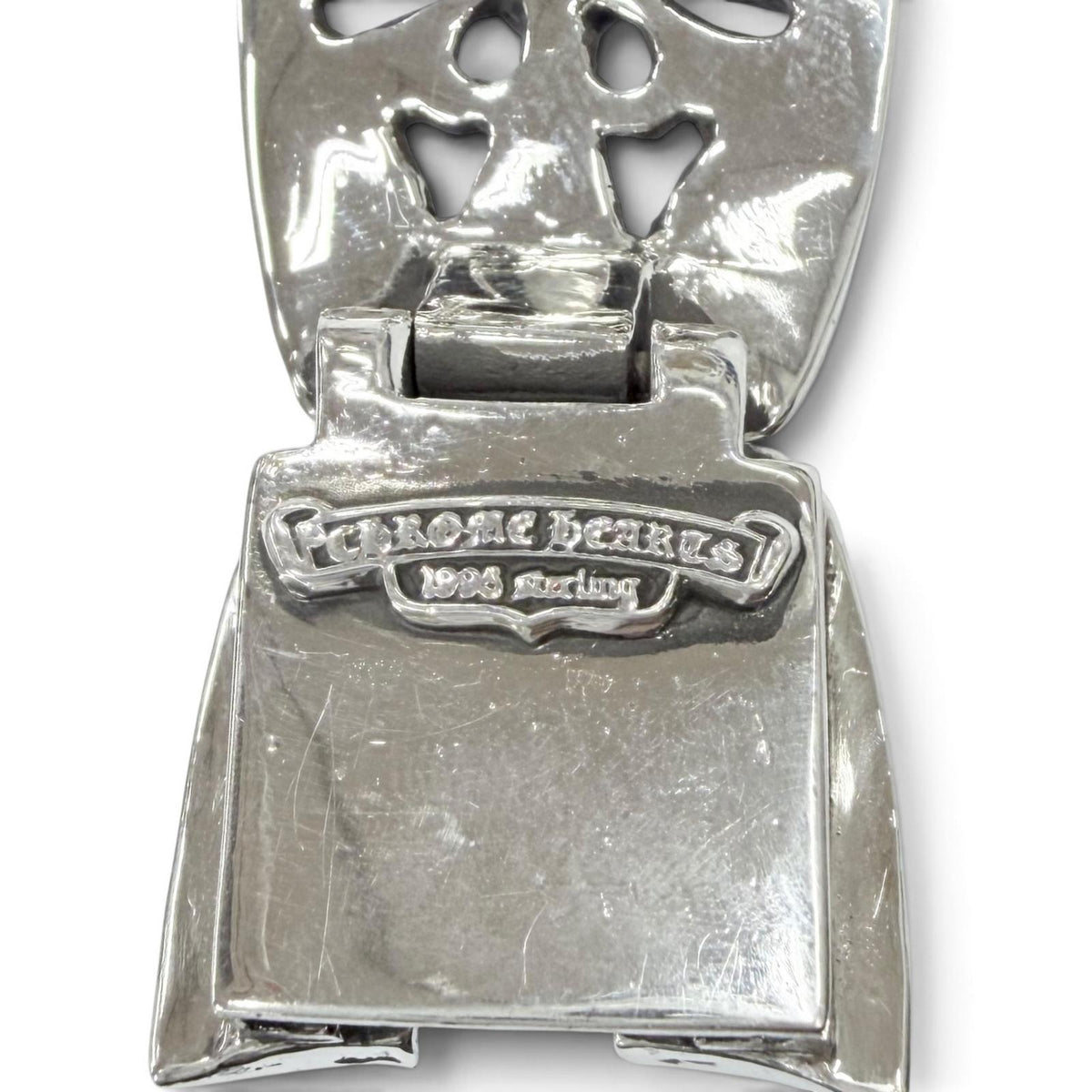 クロムハーツ 4LINK CLASSIC KEEPER LINK BRACELET 4クラシック キーパーリンク ブレスレット ブレスレット シルバー メンズ