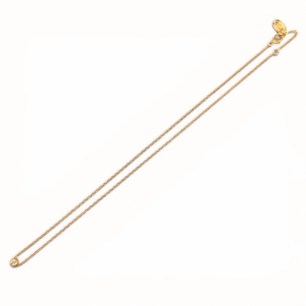 カルティエ ダムール SM 41.3cm ネックレス ピンクゴールド レディース