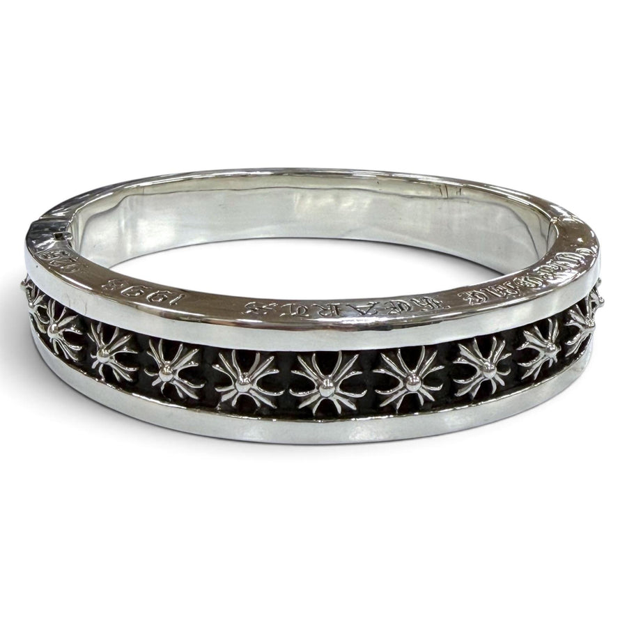 クロムハーツ NARROW V BAND CH Plus Bangle ナローV バンド CHプラス バングル ブレスレット シルバー メンズ
