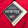 ザ・ノースフェイス Mountain Down Jacket GORE-TEX ロゴ刺繍 フーデッド ダブルジップアップ ダウンジャケット レッド S メンズ 未使用品
