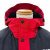 ザ・ノースフェイス Mountain Down Jacket GORE-TEX ロゴ刺繍 フーデッド ダブルジップアップ ダウンジャケット レッド S メンズ 未使用品