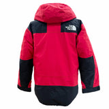 ザ・ノースフェイス Mountain Down Jacket GORE-TEX ロゴ刺繍 フーデッド ダブルジップアップ ダウンジャケット レッド S メンズ 未使用品