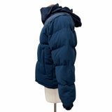 ザ・ノースフェイス CORDUROY NUPTSE JACKET コーデュロイ エコスエード ダウンジャケット ネイビー M メンズ
