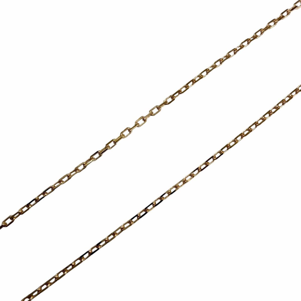 カルティエ ダムール SM スモール ブリリアントカット ネックレス ピンクゴールド レディース