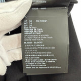 プラダ トライアングルロゴプレート ニット パンツ ブラック 38 レディース