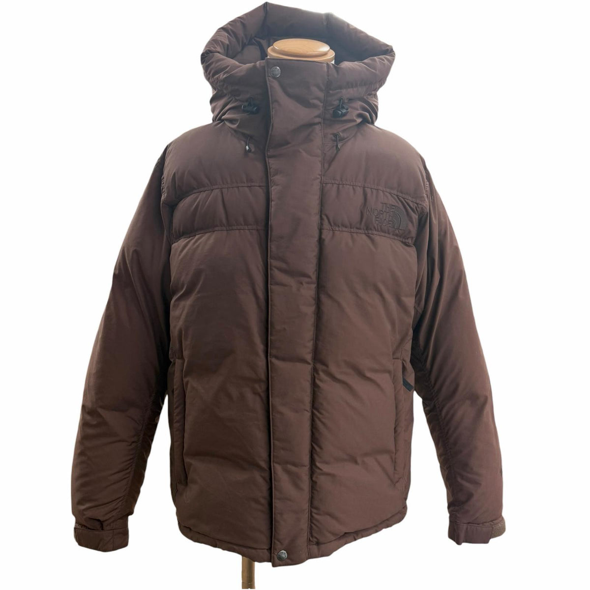 ザ・ノースフェイス Alteration Baffs Jacket WINDSTOPPER ダウンジャケット ブラウン L メンズ