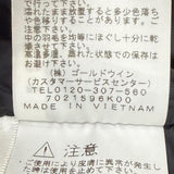 ザ・ノースフェイス バルトロライト GORE-TEX WINDSTOPPER ロゴ刺繍 フーデッド ダブルジップアップ ダウンジャケット ブラック M メンズ