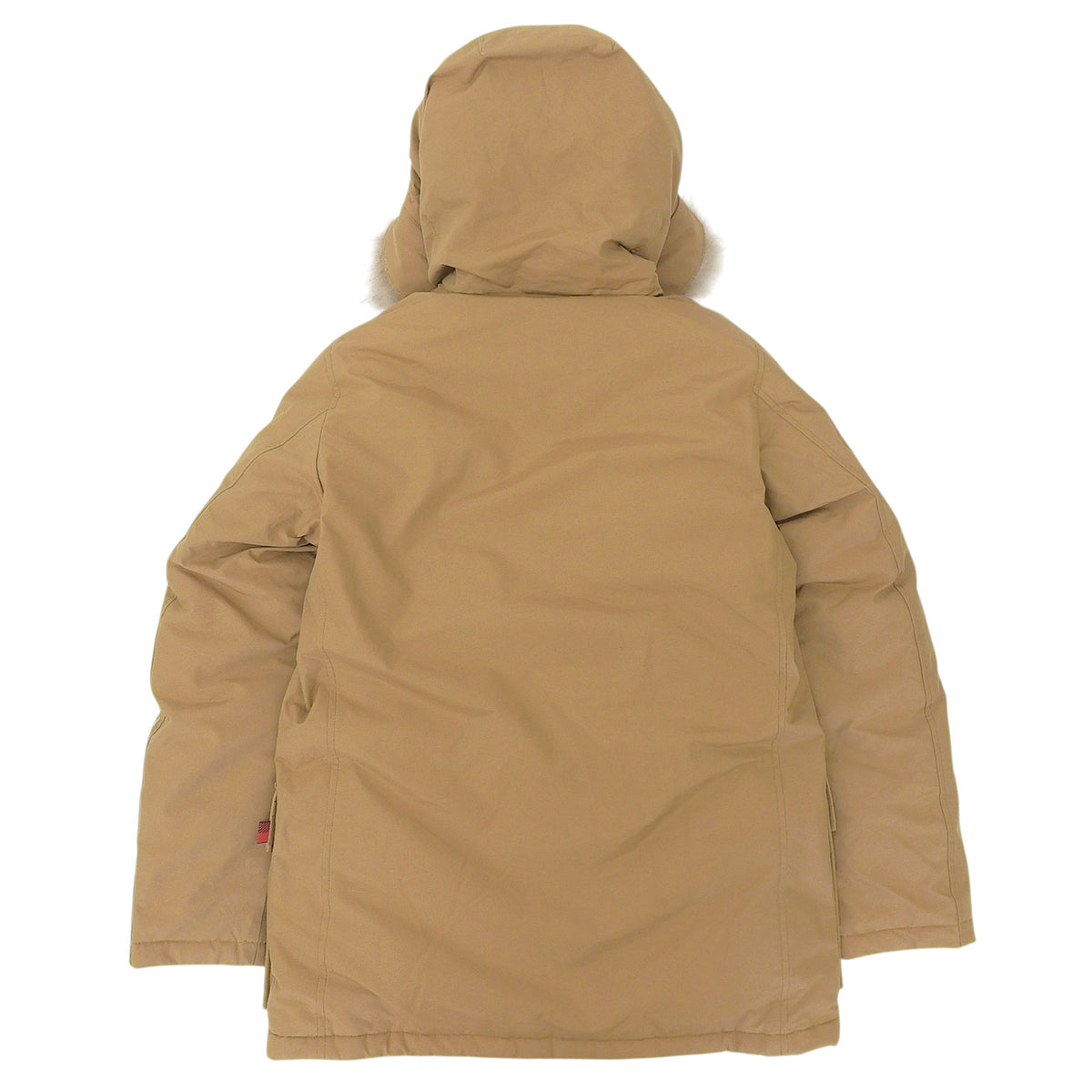 ウールリッチ NEW ARCTIC PARKA ファー フード付 ダウンジャケット ブラウン S メンズ