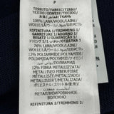 グッチ GGボタン Vネック 長袖 ニット ワンピース カーディガン ネイビー S レディース