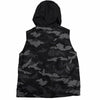モンクレール DRUMS GILET ロゴワッペン カモフラージュ柄 迷彩柄 ダウンベスト ブラック 8anni 130cm キッズ