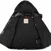 モンクレール DRUMS GILET ロゴワッペン カモフラージュ柄 迷彩柄 ダウンベスト ブラック 8anni 130cm キッズ