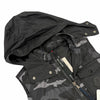 モンクレール DRUMS GILET ロゴワッペン カモフラージュ柄 迷彩柄 ダウンベスト ブラック 8anni 130cm キッズ