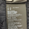 プラダ トライアングルロゴプレート ファー・フード付 ZIP UP ダウンコート ネイビー 40 レディース
