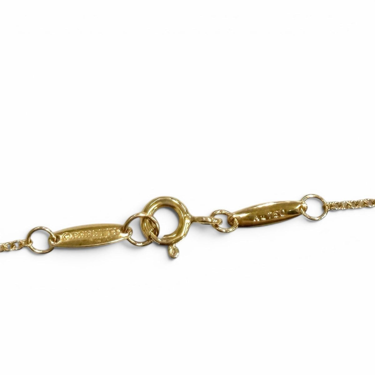 ティファニー バイザヤード 1P ダイヤ ネックレス 約0.12ct ネックレス ピンクゴールド レディース