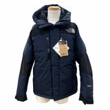 ザ・ノースフェイス Baltro Light Jacket GORE-TEX ロゴ刺繍 フーデッド ダブルジップアップ ダウンジャケット ネイビー S メンズ 未使用品