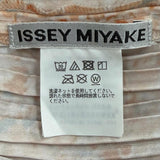 イッセイミヤケ TANGIBLE PLEATS 総柄 ZIP UP トップス マルチ 2 レディース