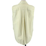 ジルサンダー Sleeveless Buttoned Shirt ノースリーブシャツ トップス イエロー 34 レディース