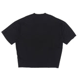 ジルサンダー ドルマン オーバーサイズ クルーネック ショートスリーブ 半袖Ｔシャツ ブラック L レディース