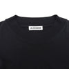 ジルサンダー ドルマン オーバーサイズ クルーネック ショートスリーブ 半袖Ｔシャツ ブラック L レディース