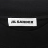 ジルサンダー ドルマン オーバーサイズ クルーネック ショートスリーブ 半袖Ｔシャツ ブラック L レディース