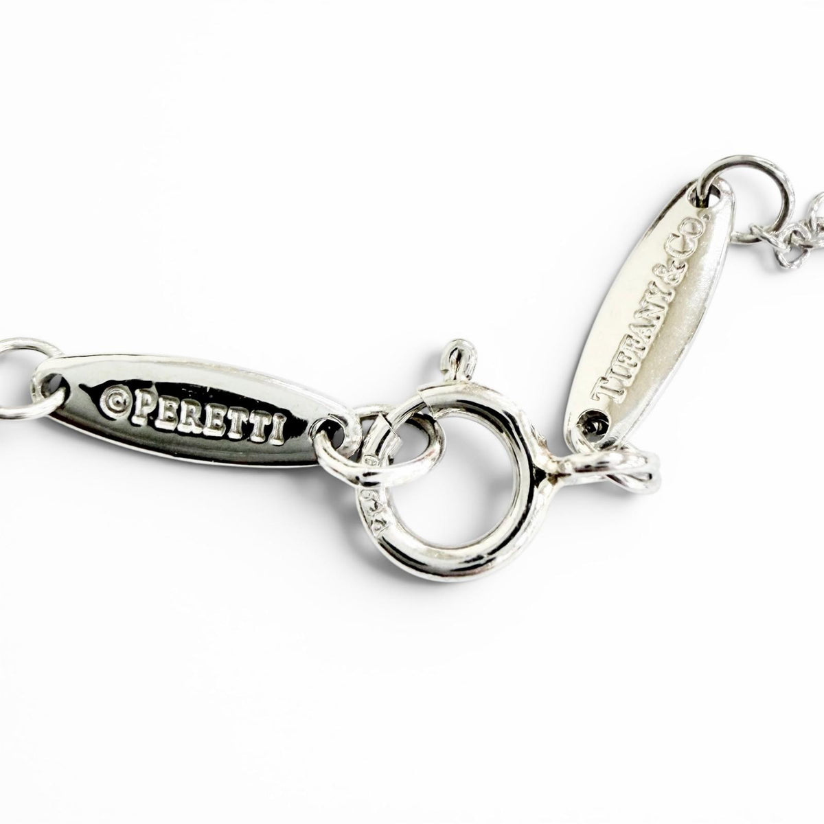 ティファニー バイザヤード 1Pダイヤモンド ネックレス 約0.18ct 直径約4.90mm ネックレス プラチナ レディース