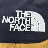 ザ・ノースフェイス Mountain Down Jacket GORE-TEX ロゴ刺繍 フーデッド ダブルジップアップ ダウンジャケット ブラウン L メンズ
