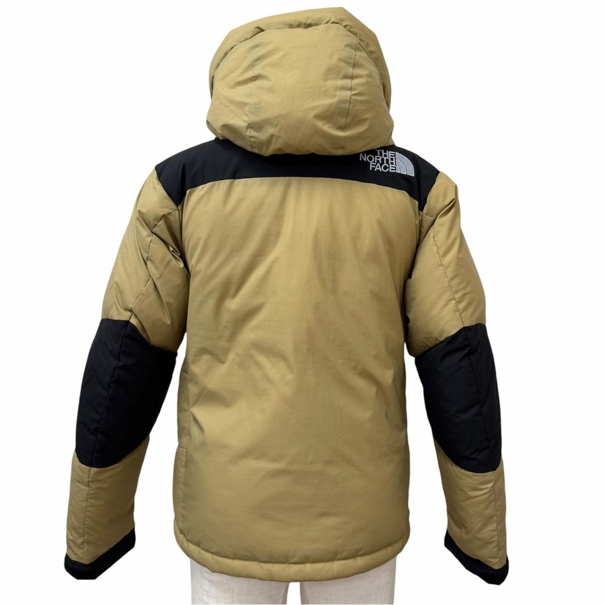 ザ・ノースフェイス Baltro Light Jacket GORE-TEX フーデッド ダウンジャケット ベージュ S メンズ