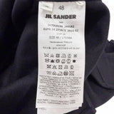ジルサンダープラス ハーフジップジャケット ブルゾン ブラック 48 メンズ