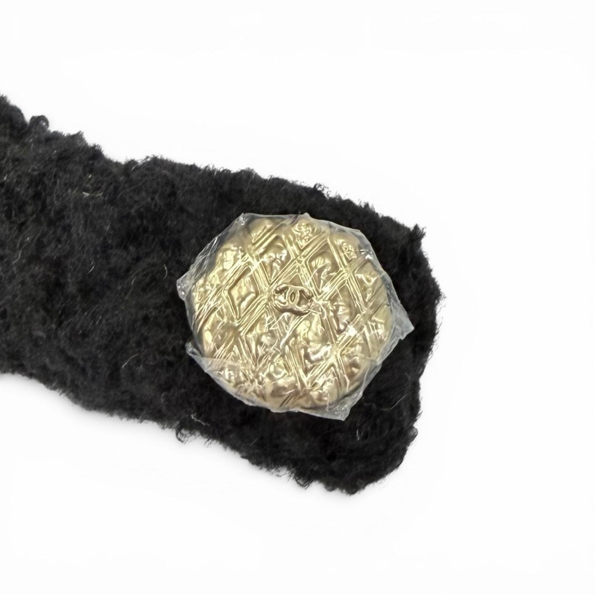 シャネル ココマーク CHAPKA HAT チャプカハット トラッパーハット フライトハット ニットキャップ ブラック レディース