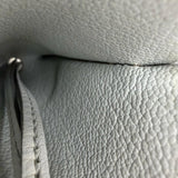 エルメス クロシェット チャーム ネックレス ライトブルー レディース