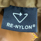 プラダ トライアングルロゴ 三角プレート Re-Nylon ポーチ付き ショルダーバッグ ブラウン メンズ