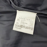 シュプリーム ザ・ノースフェイス Studded Nuptse Jacket スタッズ柄 ロゴ刺繍 ワッペン付き フード収納 ポケッタブル仕様 ジップアップ ダウンジャケット ブルー M メンズ