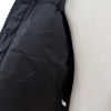 ザ・ノースフェイス NUPTSE JACKET フード入り ロゴ刺繍 ジップアップ ダウンジャケット ブラック M メンズ