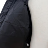 ザ・ノースフェイス NUPTSE JACKET フード入り ロゴ刺繍 ジップアップ ダウンジャケット ブラック M メンズ
