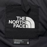 ザ・ノースフェイス NUPTSE JACKET フード入り ロゴ刺繍 ジップアップ ダウンジャケット ブラック M メンズ