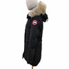 カナダグース BRONTE PARKA ブロンテパーカ ファー・フード付 ダウンコート ブラック S レディース