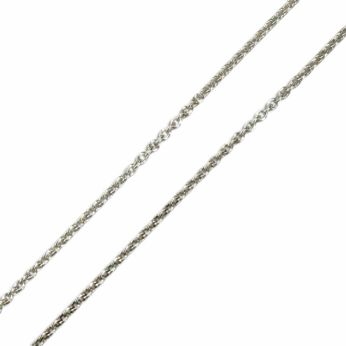 ティファニー ダイヤモンド バイ ザ ヤード シングル ダイヤモンド ペンダント ダイヤ枠直径3.7mm ネックレス シルバー レディース