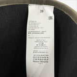メゾンマルジェラ Rubber Thigh-High Boots ペンキ加工 サイハイ ロングブーツ ブラック 39 メンズ 未使用品