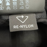 プラダ RE-NYLON ナイロン 三角ロゴ トライアングルロゴ 帽子 バケット ハット ブラック S メンズ