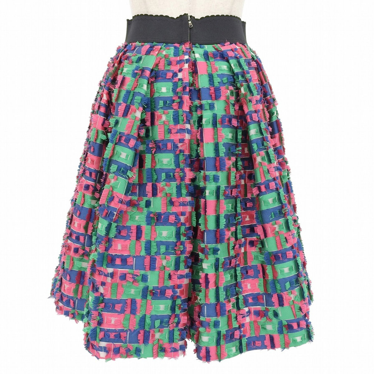 ドルチェ＆ガッバーナ ジャガード スカート ピンク 38 レディース