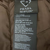 プラダ トライアングルロゴ Re-Nylon ダウンベスト ブラウン 48 メンズ