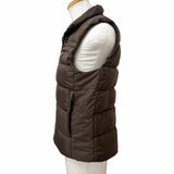 プラダ トライアングルロゴ Re-Nylon ダウンベスト ブラウン 48 メンズ