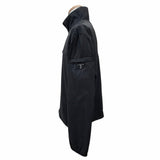 プラダ K-WAY SEMIFODERATO Jacket トライアングルロゴ ジップアップ ブルゾン ナイロンジャケット ブラック 56 メンズ