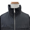 プラダ K-WAY SEMIFODERATO Jacket トライアングルロゴ ジップアップ ブルゾン ナイロンジャケット ブラック 56 メンズ