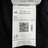 ヴァレンティノ レース切替 ニット ブラック L レディース