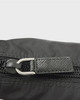 プラダ Re-Nylon トライアングルロゴ ポーチ付き ショルダーバッグ ブラック メンズ